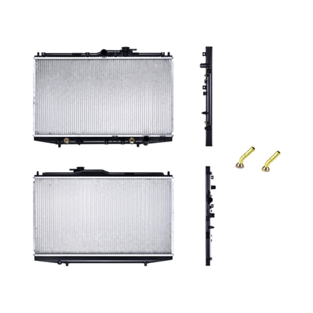 Radiador De Agua Polar Accord 1998 A 2002 L4 2.3L Aut Soldado