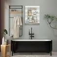 thumbnail image 4 of Farmhouse Bathroom Wall Art Rustic Country Bathroom Pictures Wall Decor Vintage Bathroom Canvas Print Painting Framed Modern Home Bathroom Decorations Artwork For Toilet Restroom 12"x16", 4 of 6