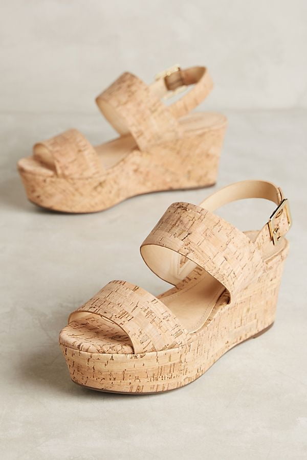 Schutz Shoes Schutz Women's Fankia Natural Cork Wedge Platform