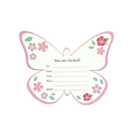 Butterfly Invitation Card 9
