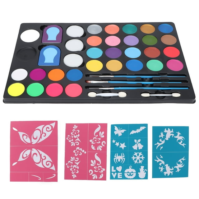 Body Paint, Face Paint Easy Remove 30 Colors Cosplay Makeup Paint Safe Professional For Halloween Cosplay Costumes Festivals