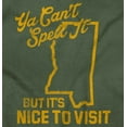 thumbnail image 2 of Cant Spell It Nice To Mississippi Plus Size Crewneck Graphic Tee Shirt Brisco Brands 2X, 2 of 5