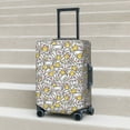thumbnail image 6 of Honeii cute rat with cheese Elastic Luggage Cover, featuring double-sided printing, is the ideal companion for travel, business trips, and daily use(not included suitcase )-Large, 6 of 7