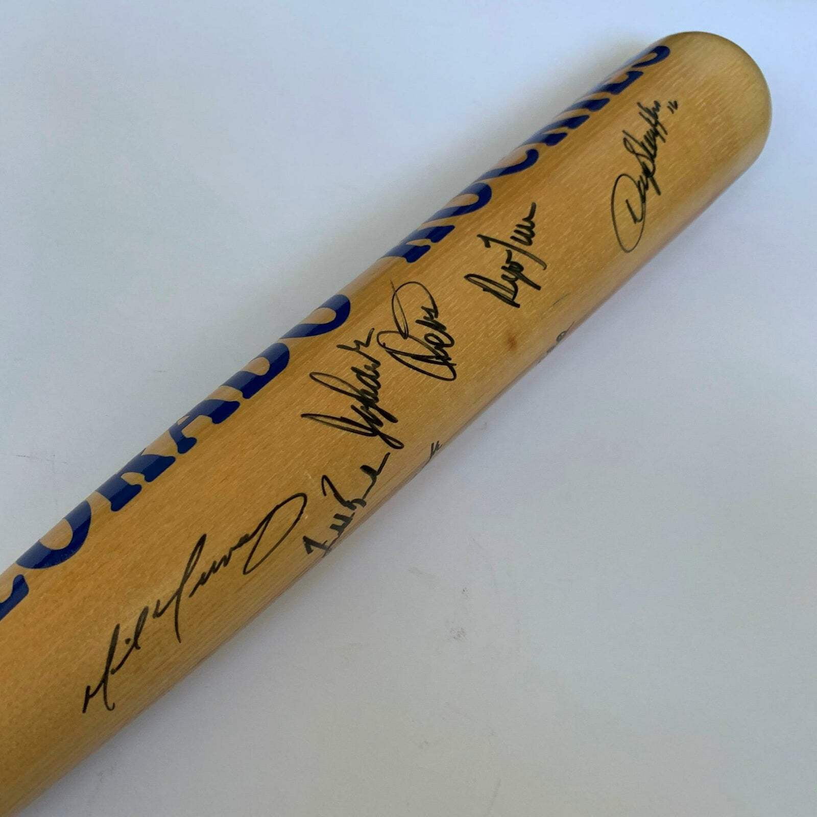 1993 Colorado Rockies Inaugural Season Team Signed Baseball Bat JSA COA
