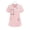 🔥 Pink, variant on Sentmoon Scrubs for Women Basic Tops Women's Nurses Tunic Uniform Clinic Carer V Neck Protective Clothing Casual for Working Out & Gym XL