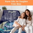 thumbnail image 3 of LHSHID Gifts for Daughter Daughter Gifts Daughter Christmas Birthday Gift Birthday Gifts for Daughter Daughter Blanket Daughter Gifts from Dad Throw Blanket 50x60in, 3 of 5