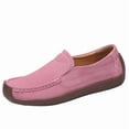 thumbnail image 2 of Purcolt Womens Faux Suede Loafers Dressy Casual Round Toe Slip On Boat Shoes Comfort Thick Soft Sole Flats Shoes for Walking Work Office, 2 of 9