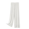 thumbnail image 2 of Endives Womens Wide Leg Pant Elastic High Waisted Tie Slim Fit Casual Pants Linen Pants Women Beach Vacation Outfits S-6XL, 2 of 7