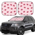 thumbnail image 1 of Balery Cute Pig Nose Parasol para parabrisas de coche de 2 piezas | Parasol plegable para parabrisas delantero de coche para la mayoría de sedanes-Medium, 1 of 6