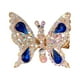 thumbnail image 2 of Pinza de pelo de mariposa con pedrería móvil para mujer - Horquilla 3D con alas aleteantes, 2,17 x 1,57 pulgadas, accesorio para el pelo para bodas y fiestas, 2 of 5