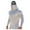 #348-White, variant on Donemore Men's Hooded Long-Sleeve Sun Protection Jacket with Face Cover Sleeve Design, Lightweight Breathable Fabric & UV Protection, Casual Minimalist Style