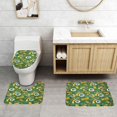 thumbnail image 2 of Juego de alfombras de baño de 3 piezas del equipo Packers de GBP Alfombra antideslizante para baño de 31,5 x 20 pulgadas, 2 of 7