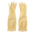 thumbnail image 2 of Guante de Goma Reutilizable, Resistencia a la Lágrima de 45 cm Glove de Cocina Antideslizante Impermeable para la Limpieza del Hogar, 2 of 7