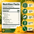 thumbnail image 7 of Halevit Wildcrafted Irish Sea Moss Gel, Chia Seed, Mango Pineapple, Raw Supplement Made in USA , 80 Oz, 5-Pack, 7 of 7