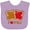 Lavender, variant on Inktastic I Love Pbj 2 Boys or Girls Baby Bib