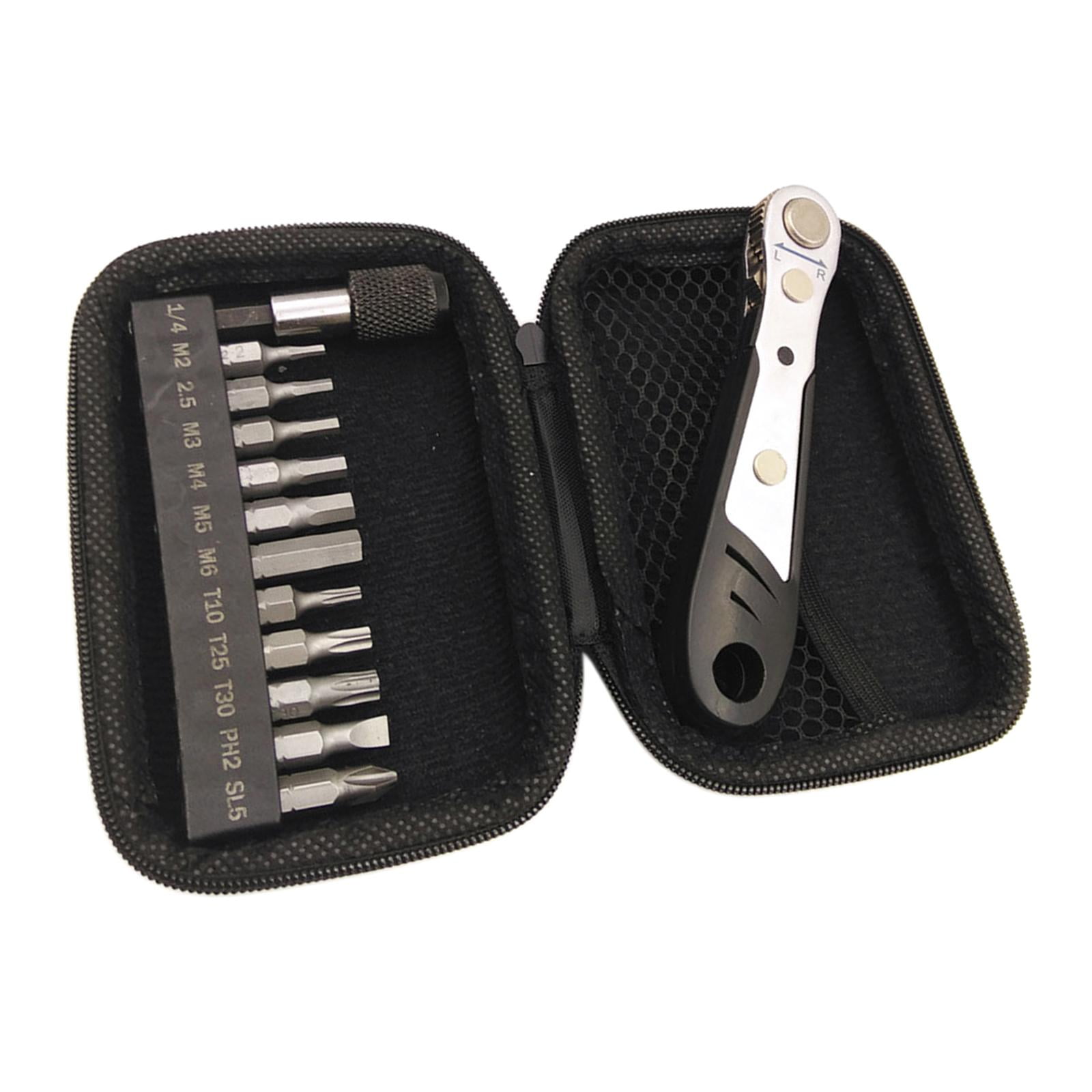 Reveible Socket Ratchet Wrench Bike Repairing Tools Accessory