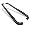 BETTER AUTOMOTIVE 3" Black Side Step Rails Nerf Bars Running Board Steps Compatible with 1984-2001 Jeep Cherokee 4 Door 2Pcs