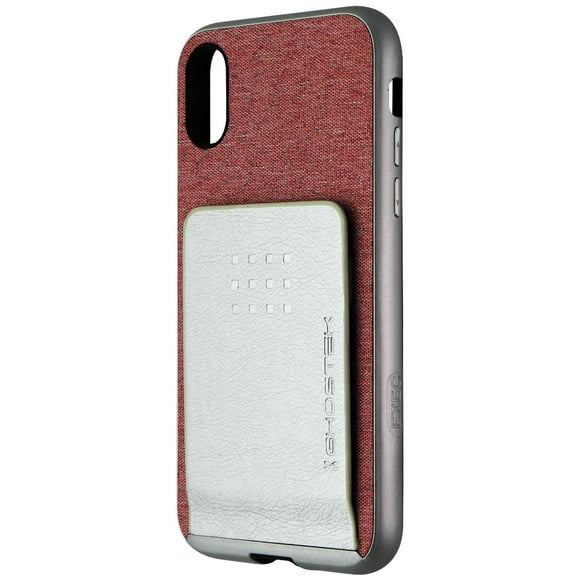Ghostek Exec Magnetic Wallet Series Case for Apple iPhone X - Pink/Silver (Used)
