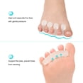 thumbnail image 4 of Gel Toe Separators & Bunion Corrector with Metatarsal Pads Forefoot Cushion Prevent Callus Blister Hallux Valgus Hammer Toe Straightener for Men and Women, 4 of 9