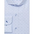 thumbnail image 3 of Andrew Fezza Men's 17030 Slim Fit Comfort Flex Collar Dress Shirt - 15.5, 3 of 3