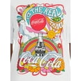thumbnail image 4 of Coca Cola Juniors’ Graphic Boyfriend Tee with Short Sleeves, Sizes XS-3XL, 4 of 5