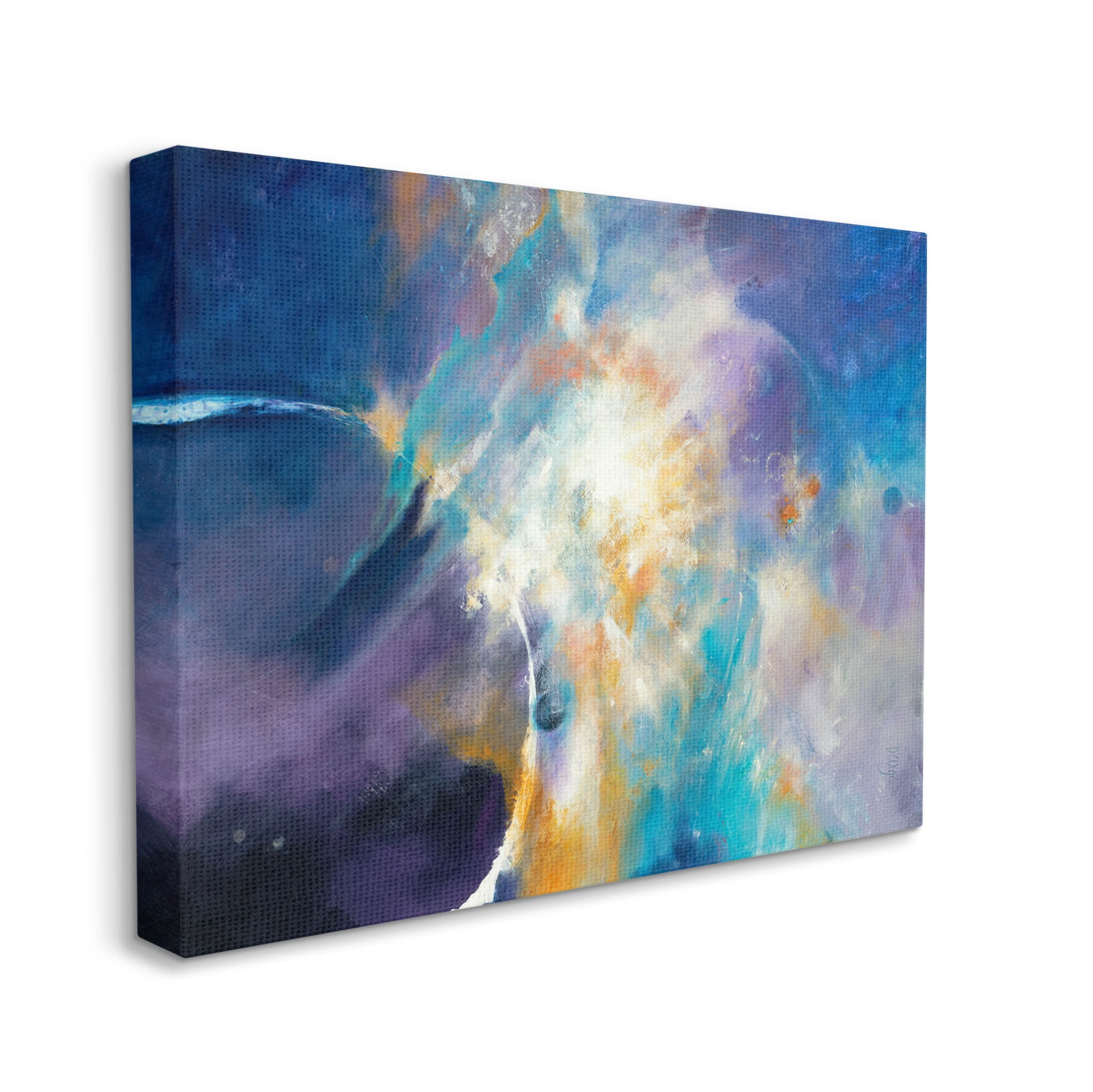 Stupell Industries Abstract Nebula Sky Scene Graphic Art Gallery Wrapped Canvas Print Wall Art, Design by Dina D'Argo