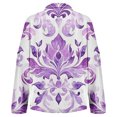 thumbnail image 4 of QASIEATN Womens Plus Size Workout Tops Long Sleeve 1/4 Zip Sun Hiking Athletic Shirts Shirts for Women, 4 of 5
