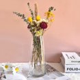 thumbnail image 3 of Jarrón de cristal Aoderun, moderno, decoración del hogar para flores, 25 cm, transparente, 3 of 7