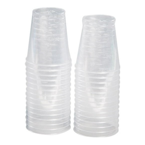 Essential Housewares Plastic Shot Glass (Pack of 30)