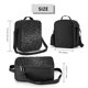 thumbnail image 2 of Disketp Black And White Dotted Bolsa Térmica Estampada para Almuerzo, Lonchera para Hombres y Mujeres Adultos, 2 of 7