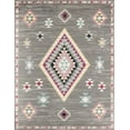 thumbnail image 4 of Soleil BR20A Sahara Dark Gray Tribal Moroccan Dark Gray Area Rug, 8'9"x12', 4 of 10