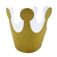 thumbnail image 2 of Fridja Paper Crowns Princess Prince Crown Kids Birthday Party King Hats Gold Boys Girls Adults Favor Supplies Classroom 10PCS, 2 of 5