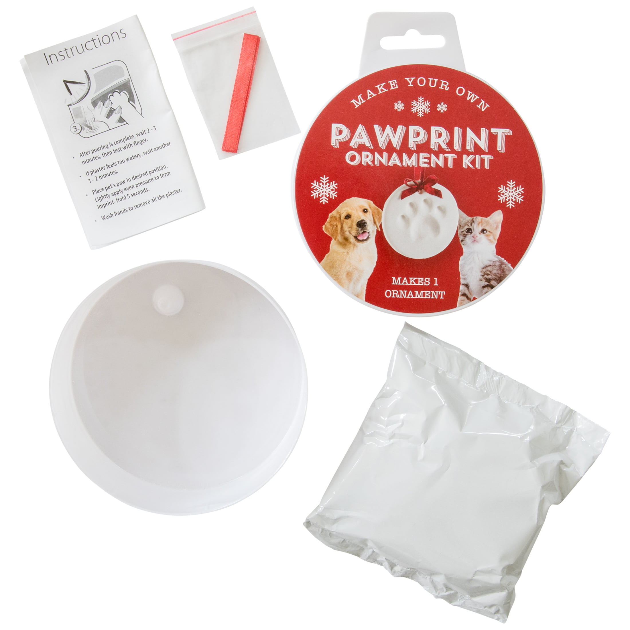 Single Paw Ornament Kit