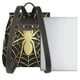 thumbnail image 3 of Balery Gold Spider On The Web Mochila de Cuero para Mujeres, Gran Capacidad, Bolsa de Viaje Multifuncional, Mochila de Cuero y Bolsa de Hombro para Mujeres, 3 of 4