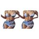 thumbnail image 1 of Toystoory Traje de baño de tres piezas para mujer, traje acolchado con cable dividido, traje de baño a la moda de viaje sin mangas, traje de Type4 NO4, 1 of 6