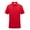 Red, variant on Mens T-Shirt Golf Short Sleeve Solid Color Lapel Button Slim Fit School Performance Polo Shirts,Black,L