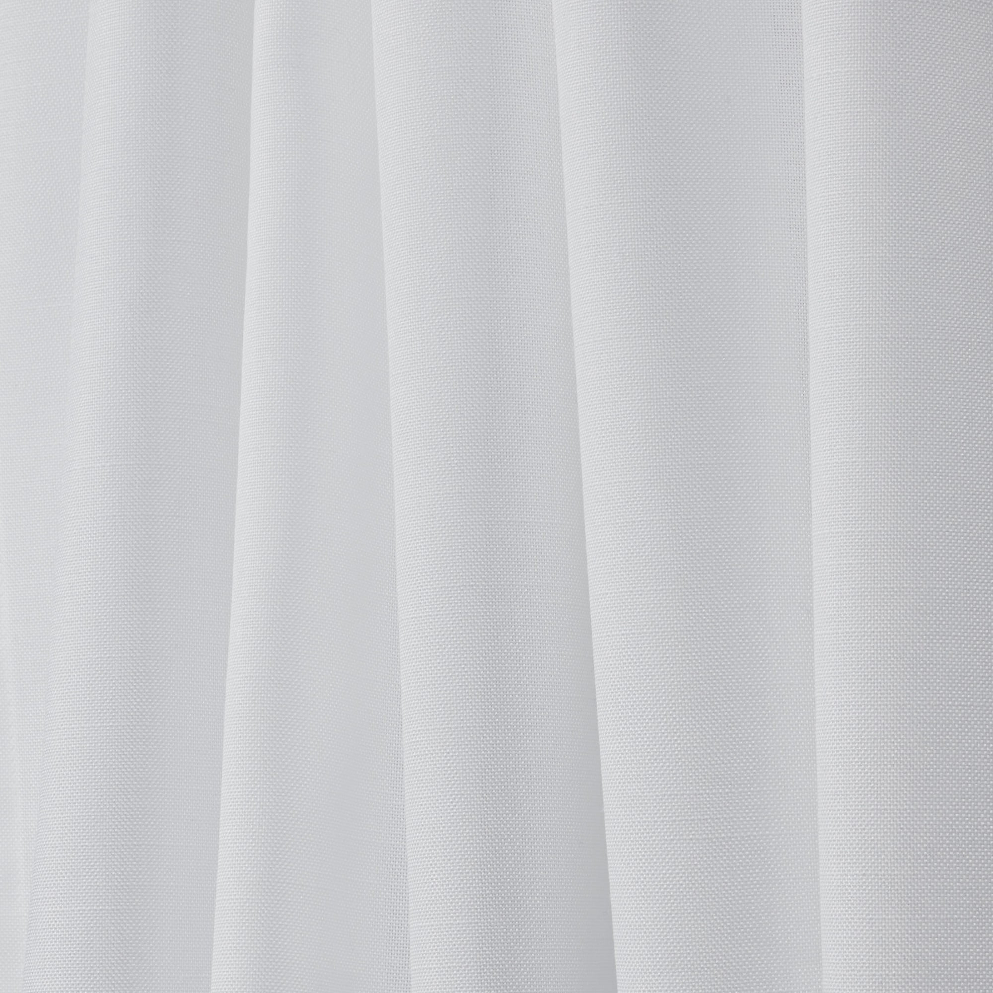 Nicole Miller Faux Linen Slub Textured Hidden Tab/Rod Pocket Top Light Filtering Curtain Panel Pair, 54"x96", Winter