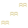 thumbnail image 3 of Maytalsory 1:12 Mini Pulls Arch Shape for Gate Closet Large 4Pcs Gold Large 4 Pcs 3Set, 3 of 6