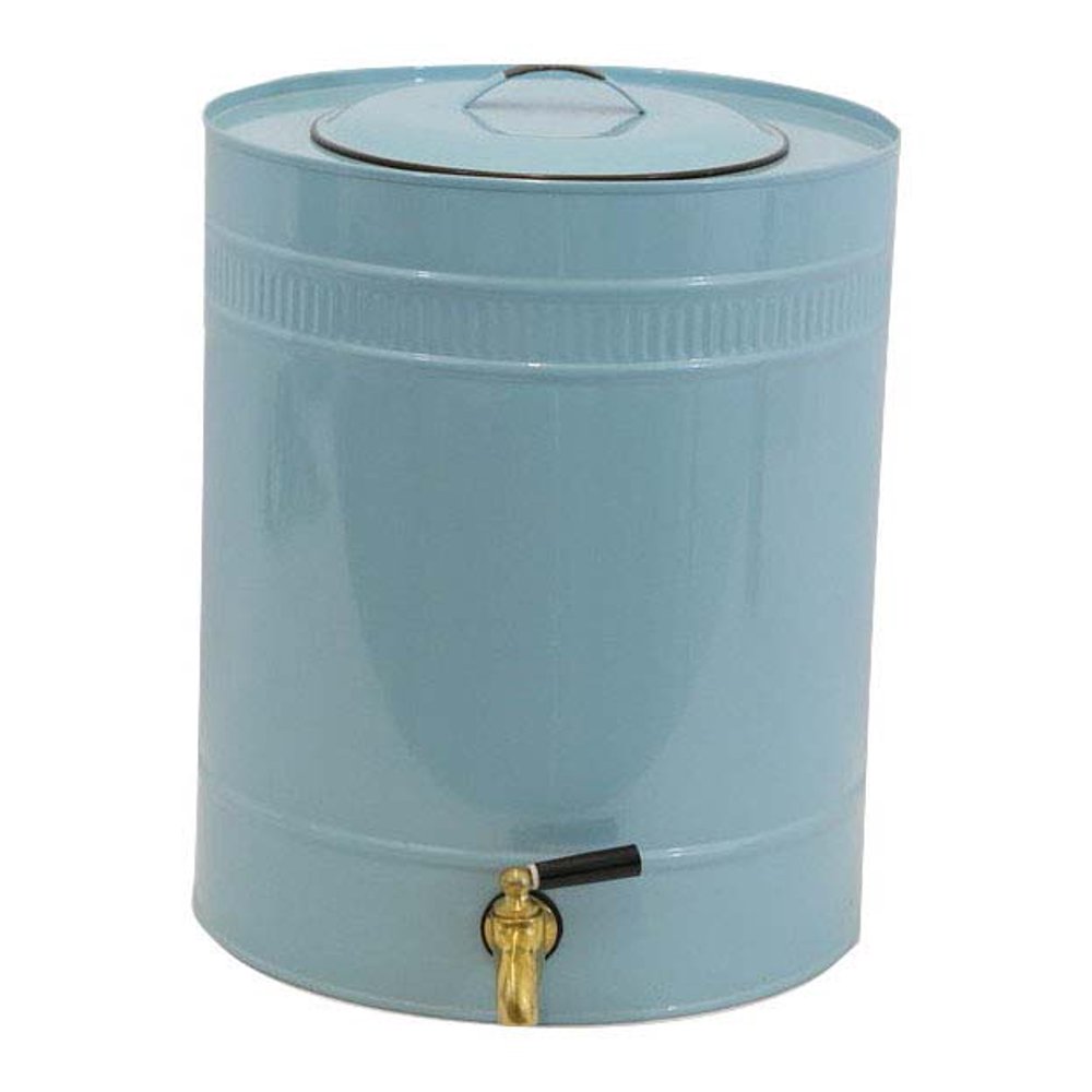 Aqua Round Enamel Drink Dispenser