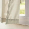 thumbnail image 3 of Exclusive Home Curtains Loha Linen Grommet Top Curtain Panel Pair, 54x108, Natural, 3 of 8