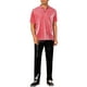 thumbnail image 2 of Camisetas Polo Brillantes INSPIRE CHIC para Hombre, Tops Brillantes de Manga Corta, Polo Metálico Disco L Rojo, 2 of 5