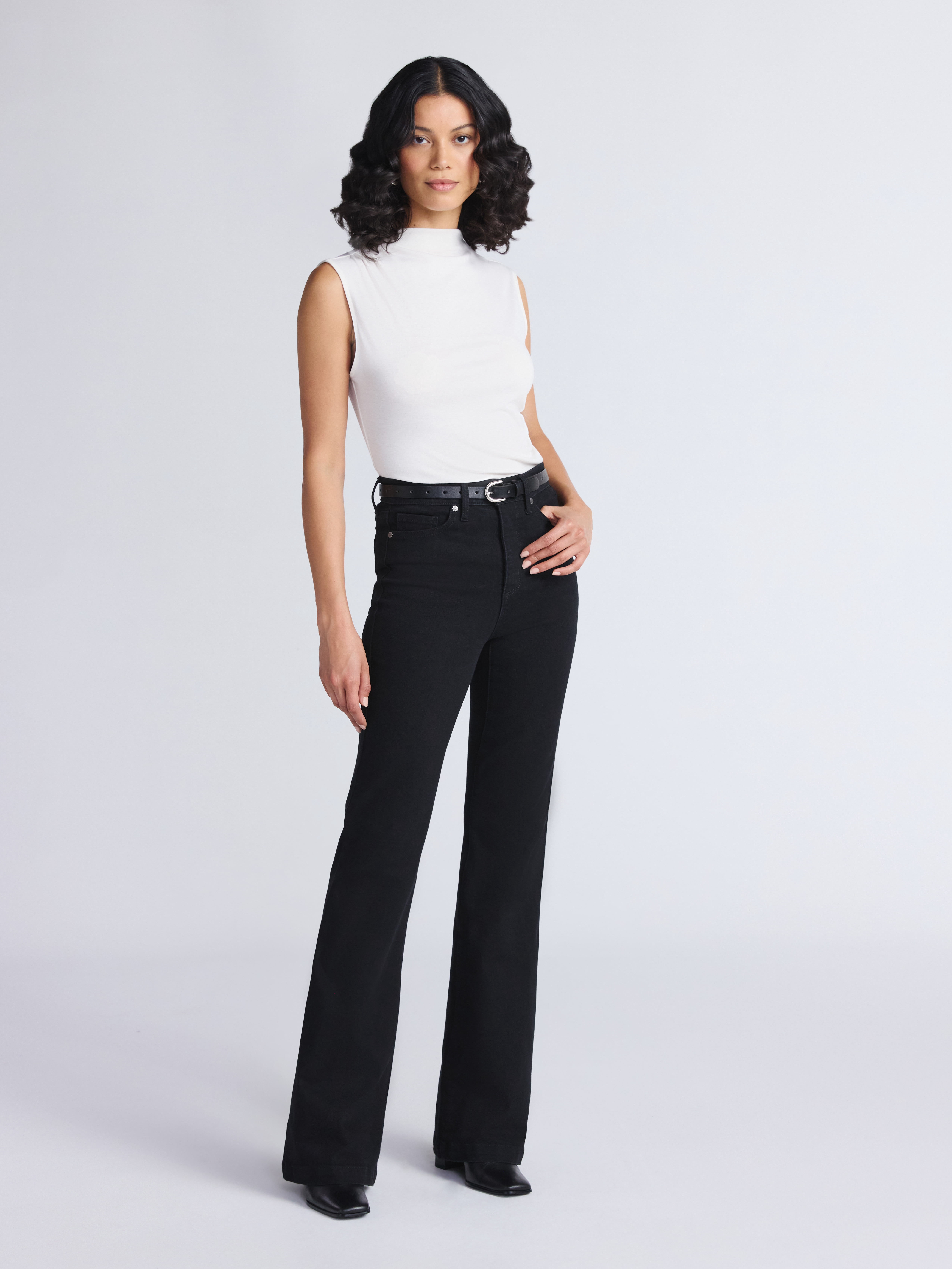 Sofia by Sofia Vergara Women's and Women's Plus Melisa Flare High Rise Jeans, 30.5", 32.5" and 34.5" Inseams, Sizes 0-28