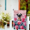 thumbnail image 3 of Goldendoodle Tulip Flowers Garden Flag Hello Spring Summer Floral Dog Decor Flag Banner for Yard Outdoor 12.5X18 Inch Double Side, 3 of 6