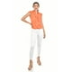thumbnail image 4 of Blusa con detalle de olan Roman Fashion / Juvenil, 8049 (Naranja) naranja EG, 4 of 4