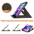 thumbnail image 6 of SaniMore Case for Lenovo Tab M10 10.1 inch 3rd Generation TB-328F, 360° Rotating Swivel Stand Anti-slip Strip Auto Sleep/Wake PU Leather Luxury Pattern Full-body Protective Shockproof Shell, Pink, 6 of 7