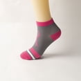 thumbnail image 2 of Womens Cancer Awareness Ribbon Socks Soft Comfortable Athletic Sport Socks Bulk Pack for Women Support Cause, 2 of 4
