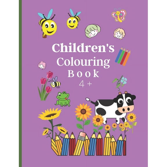 Children's Colouring Book 4   (Paperback)