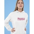 thumbnail image 2 of A Mom For Sure Is A Heroine Hoodie Women -GoatDeals Designs, Female x-Large, 2 of 4