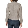 thumbnail image 2 of Lucky Brand Womens Suede Quilted Motorcycle Jacket, 2 of 2