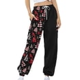 thumbnail image 5 of Rciityk Women's Christmas Sweatpants Baggy Christmas Tree Santa Claus Printed High Waisted with Pockets Winter Casual Loose Joggers Trousers, 5 of 6